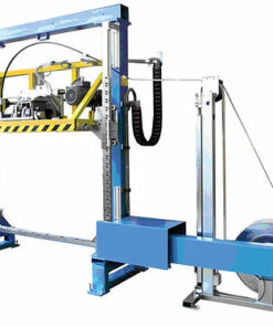 Máy dán băng keo đầu trên